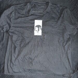 Calvin Klein Black Graphic Tee for Men